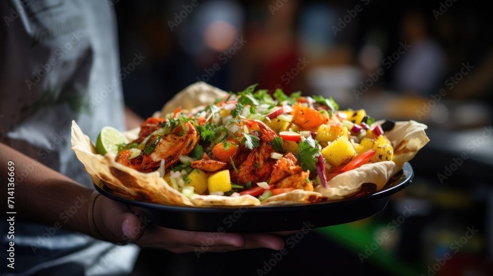 SANTO DOMINGO, DOMINICAN REPUBLIC - NOVEMBER 18, 2018: Market in the ...