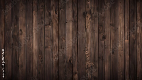 Seamless dark wood texture background. Tileable hardwood floor planks illustration render, perfect for flatlays and backdrops.