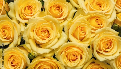 Yellow roses background 