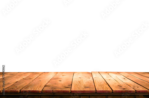 Empty wood table top PNG file background for display or montage your products. wooden table template  desk mock-up 