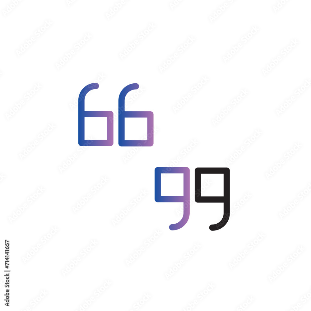 block quote testemonial line gradient icon block quote testemonial line gradient icon