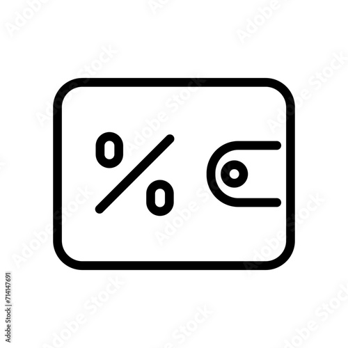 wallet outline vector icon isolated on white background. wallet line icon for web, mobile and ui design.