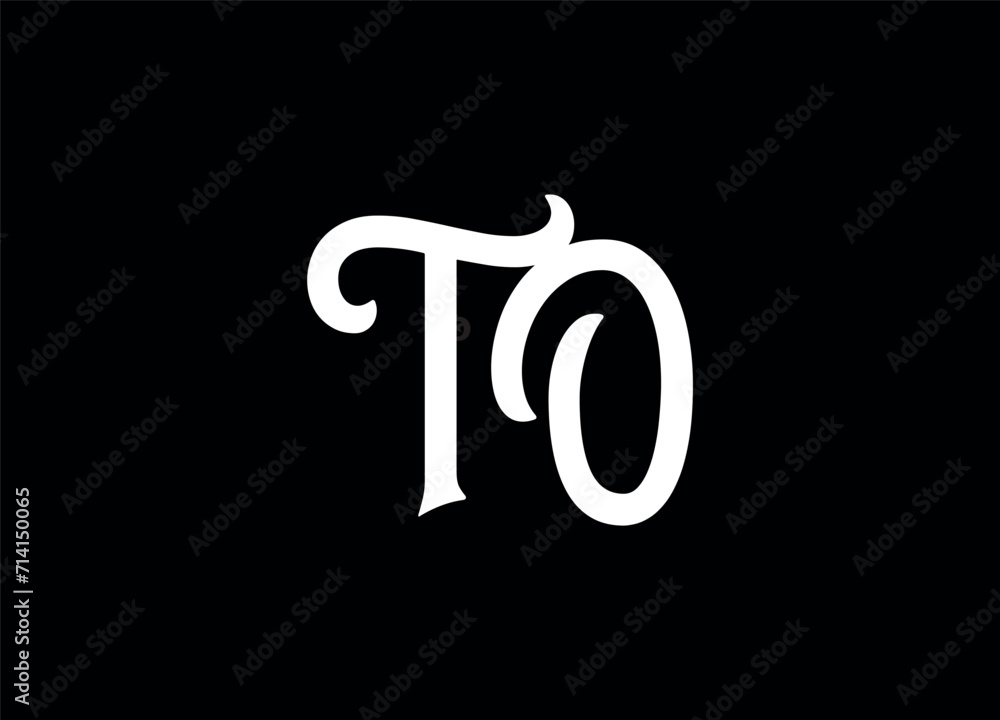 TO letter logo design and monogram logo design TO letter logo design and monogram logo design
