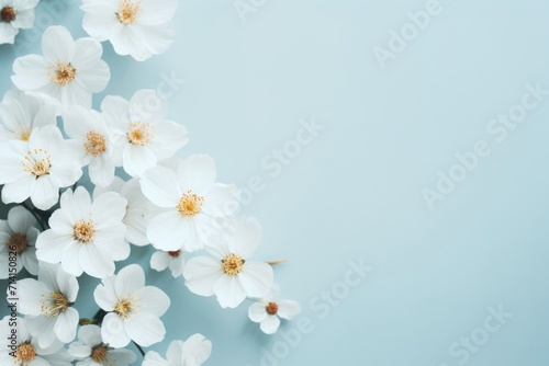 A background of spring flowers with space for text. March 8, spring. © Наталья Майшева