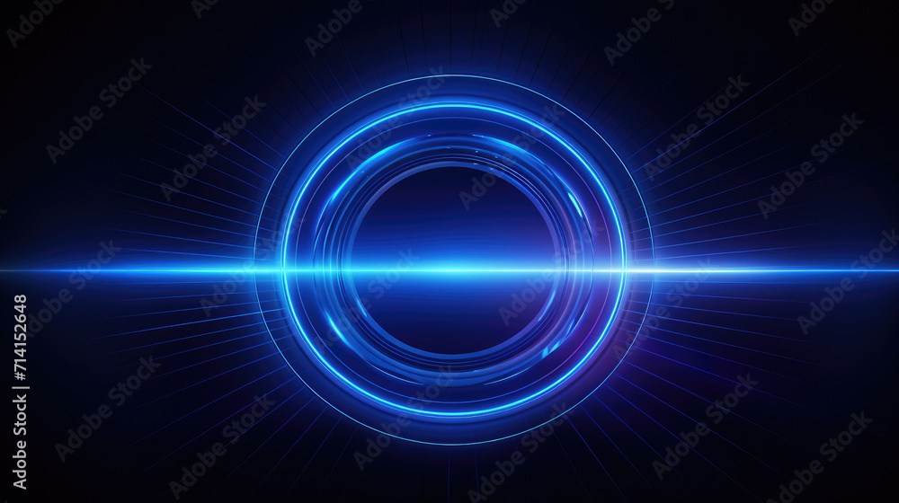 Glowing round line background wallpaper design in dark blue colors Glowing round line background wallpaper design in dark blue colors
