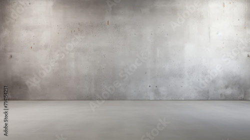 Gray wall and floor background