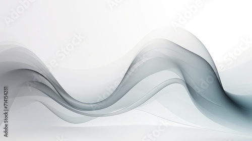 Gray waveform background poster with dynamic techno