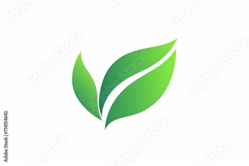 Leaf logo illustration icon #714154640