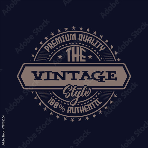 the vintage style