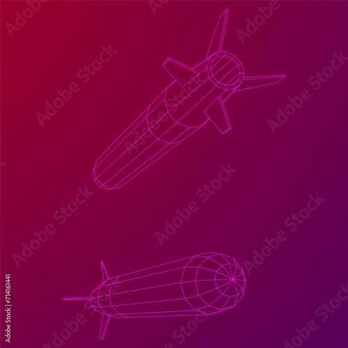 Ballistic Missile, Hypersonic Rocket, Bomb