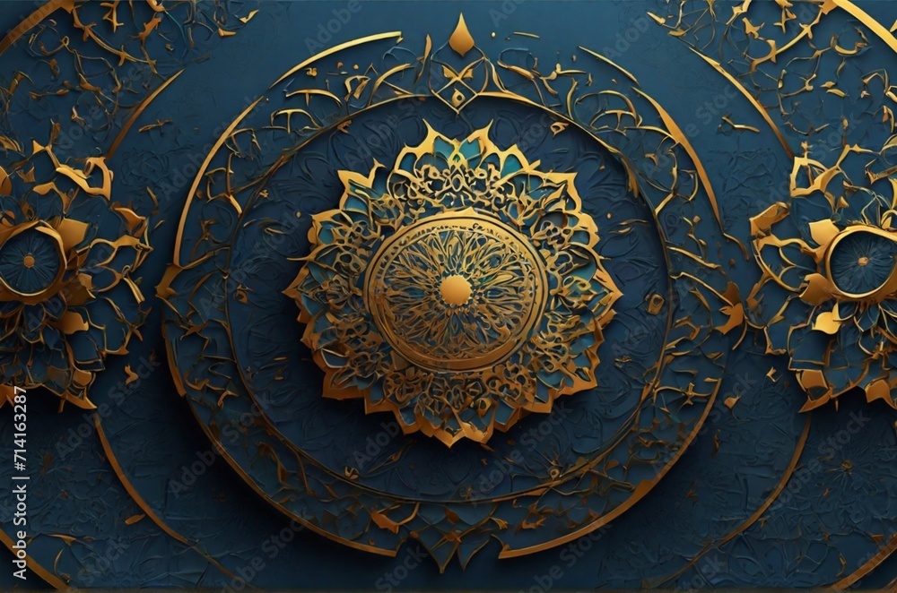 golden lantern arabic green Islamic design background. Universal ramadan kareem banner background with lantern, moon, islamic pattern, mosque and abstract luxury islamic elements See Less
By Salman golden lantern arabic green Islamic design background. Universal ramadan kareem banner background with lantern, moon, islamic pattern, mosque and abstract luxury islamic elements See Less
By Salman