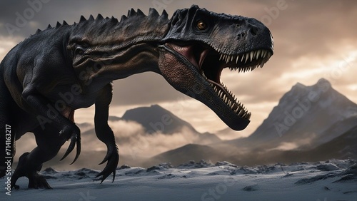 tyrannosaurus dinosaur render It was a scary sight, that closeup view of an opened-mouth dinosaur. It had teeth as big as knives, 