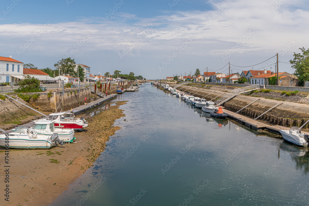 Port de Plaisance de Boyardville, sur l'île d'Oléron, Charente-Maritime