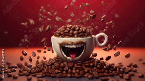 International coffee day design