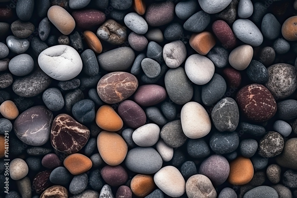 Natural pebbles texture sea stones moody background Natural pebbles texture sea stones moody background