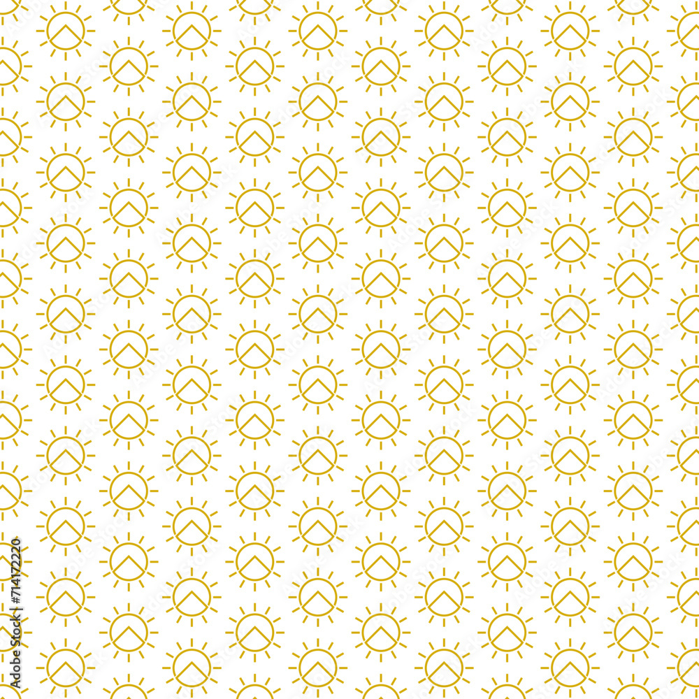 Solar energy pattern seamless isolated on white background Solar energy pattern seamless isolated on white background