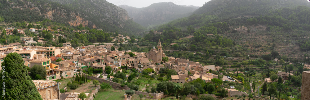 Beautiful coutnryside of old village Valldemossa, Mallorca