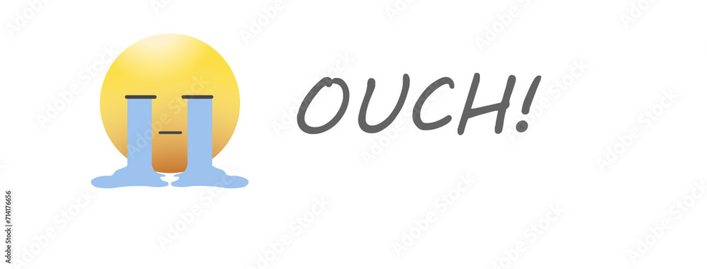 Obraz premium Messages with emojis