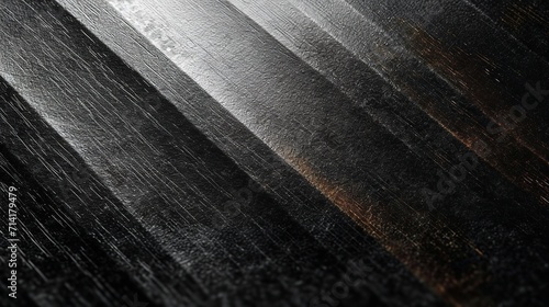 Matte black metallic surface excellent quality background of brushed metal texture, space, Generative AI.