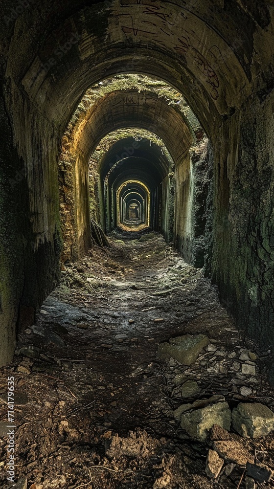 A Tunnel Abandoned for Centuries