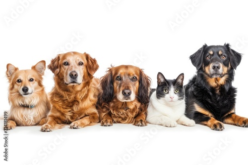  Dogs and Cats Unite! © BrandwayArt
