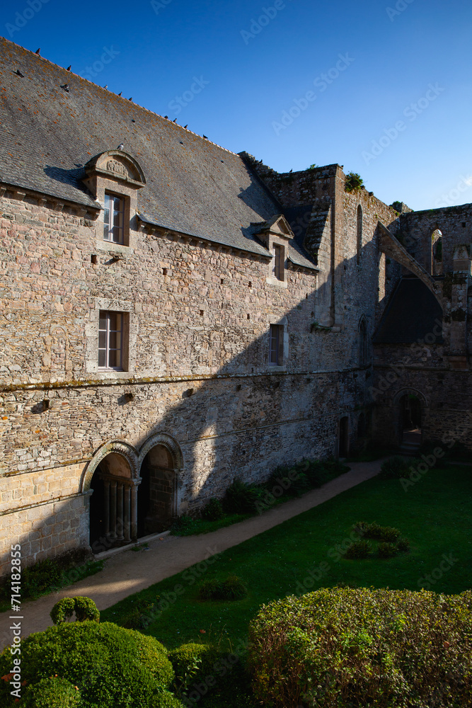 Beauport Abbey is a charming abbey in northern Brittany, France