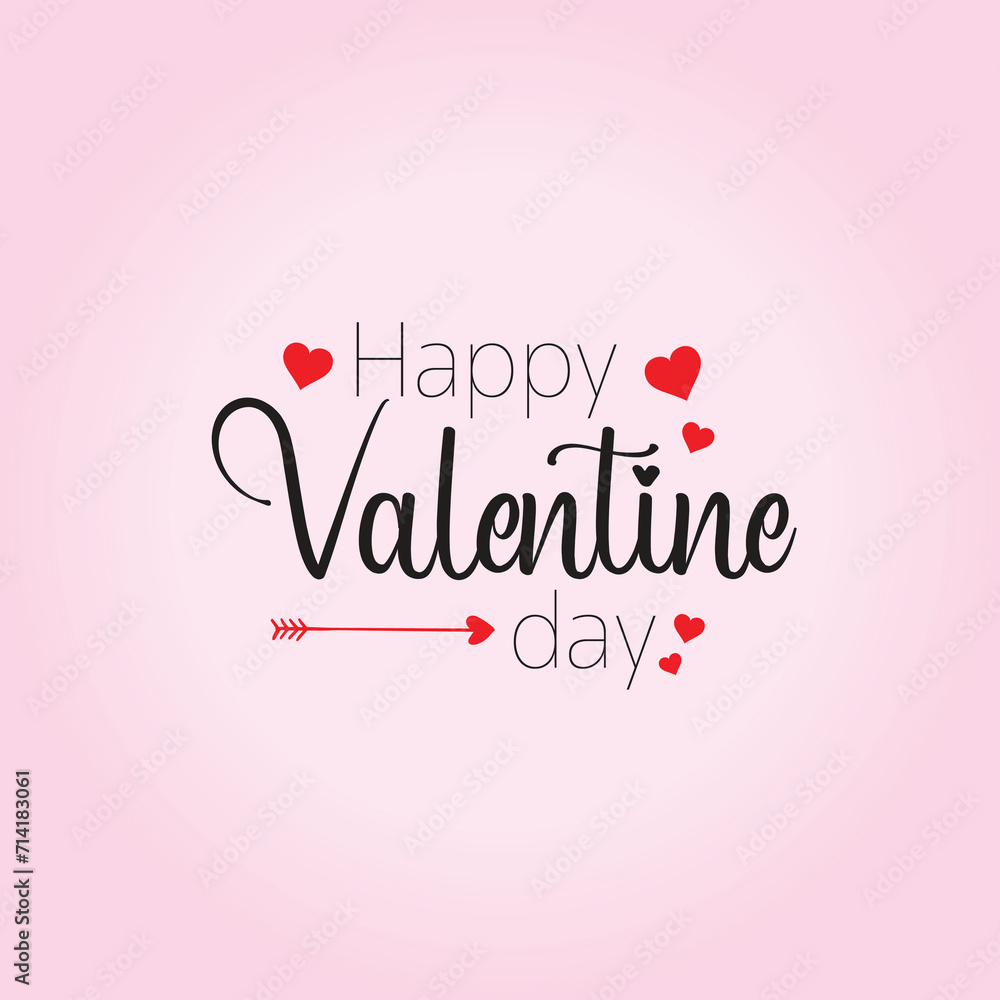 Happy Valentine's Day 14 February World Love Day Happy Valentine's Day banner design 