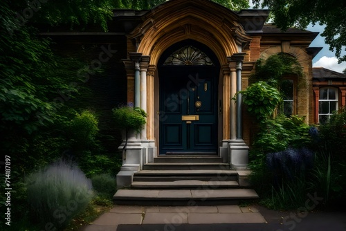 entrance to the home © sizsus Studio    