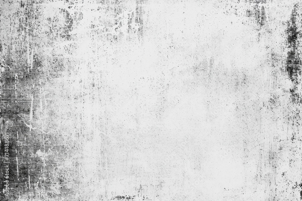 Naklejka premium Time-Worn Charisma: Vintage Black and White Background, Featuring Faded Texture, Grit, and Grain for a Weathered Aesthetic