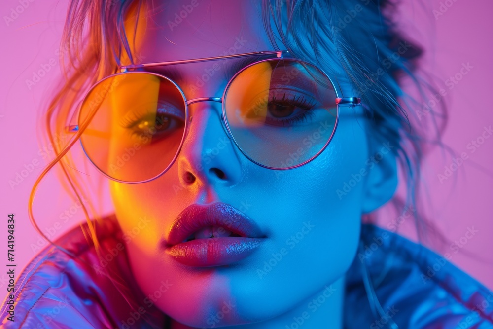 woman, who is wearing the sunglasses, is very beautiful in sunglasses woman, who is wearing the sunglasses, is very beautiful in sunglasses