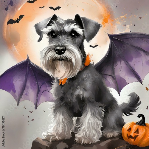 Halloween schnauzer