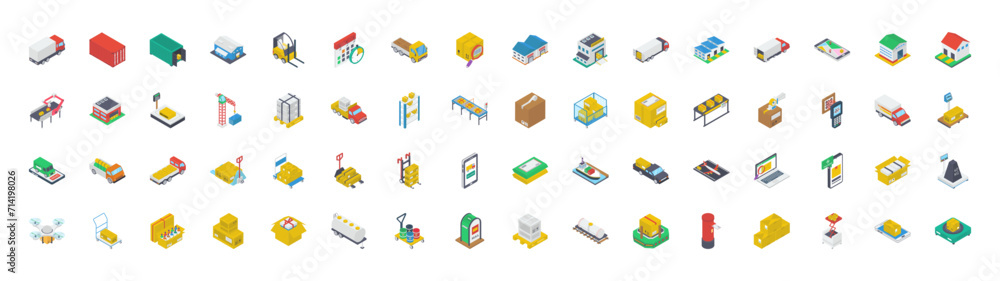 Shipping And Delivery icons vector illustration Shipping And Delivery icons vector illustration