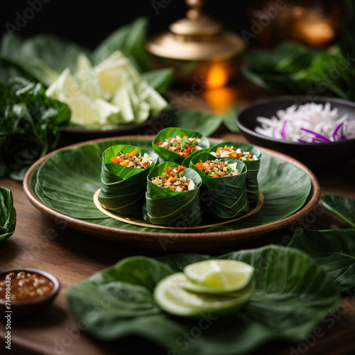 Miang Kham Thai Leaf-Wrapped Delights photo
