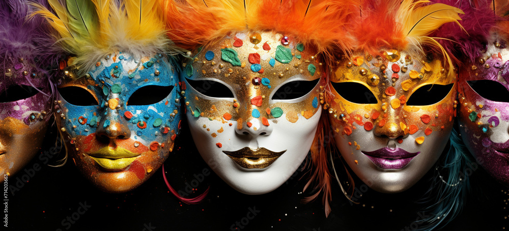 carnival mask - obrazy, fototapety, plakaty 