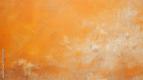 Old grunge wall texture in orange color