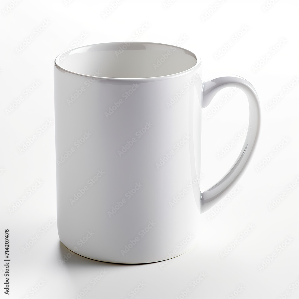 mug white, close-up, ideal for printing mug white, close-up, ideal for printing