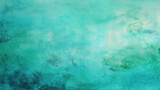 Old grunge wall texture in turquoise color