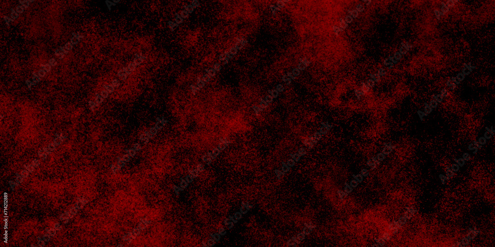 abstract dark background with dark red grunge textrue. stone marble wall concrete texture horror dark concept in backdrop. vector art, illustration, wall textrue.	