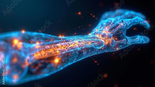 Swelling in the elbow ,generative ai