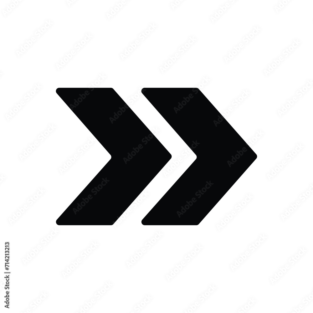 black arrow icon. Right arrow icon. Double arrow symbol set in flat style. Vector illustration. Eps file 25. black arrow icon. Right arrow icon. Double arrow symbol set in flat style. Vector illustration. Eps file 25.