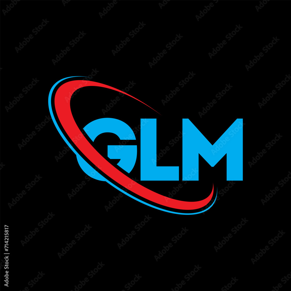 GLM logo. GLM letter. GLM letter logo design. Initials GLM logo linked ...