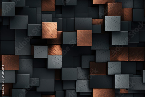 Patterned metal texture background
