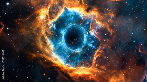 The Helix Nebula in Space, looks like an eye. all seeing eye photo