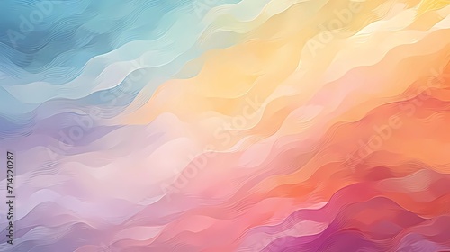 abstract dynamic soft pastel colorful energy flow wave curve lines background