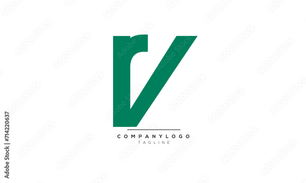 Alphabet letters Initials Monogram logo RV, RV INITIAL, RV letter Alphabet letters Initials Monogram logo RV, RV INITIAL, RV letter