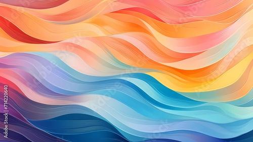 abstract dynamic soft pastel colorful energy flow wave curve lines background © Cosmic Edge