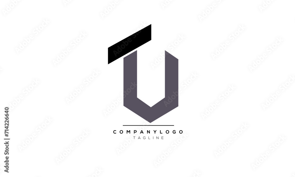 Alphabet letters Initials Monogram logo TU, TU INITIAL, TU letter Alphabet letters Initials Monogram logo TU, TU INITIAL, TU letter