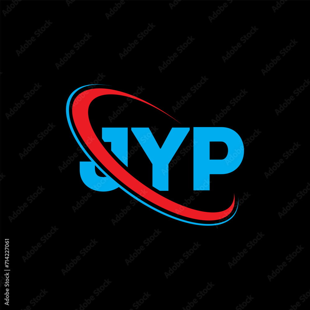 Vecteur Stock JYP logo. JYP letter. JYP letter logo design. Initials ...