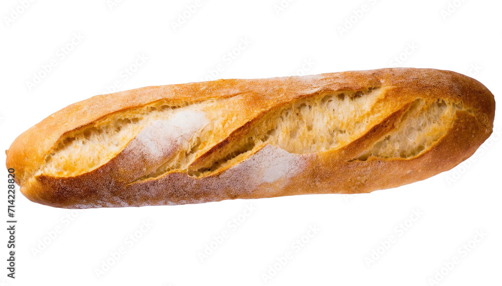 bread isolated on white background