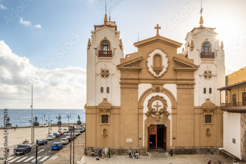 Basilica and Royal Marian Sanctuary of Our Lady of Candelaria in Candelaria town, Tenerife, Spain. photo